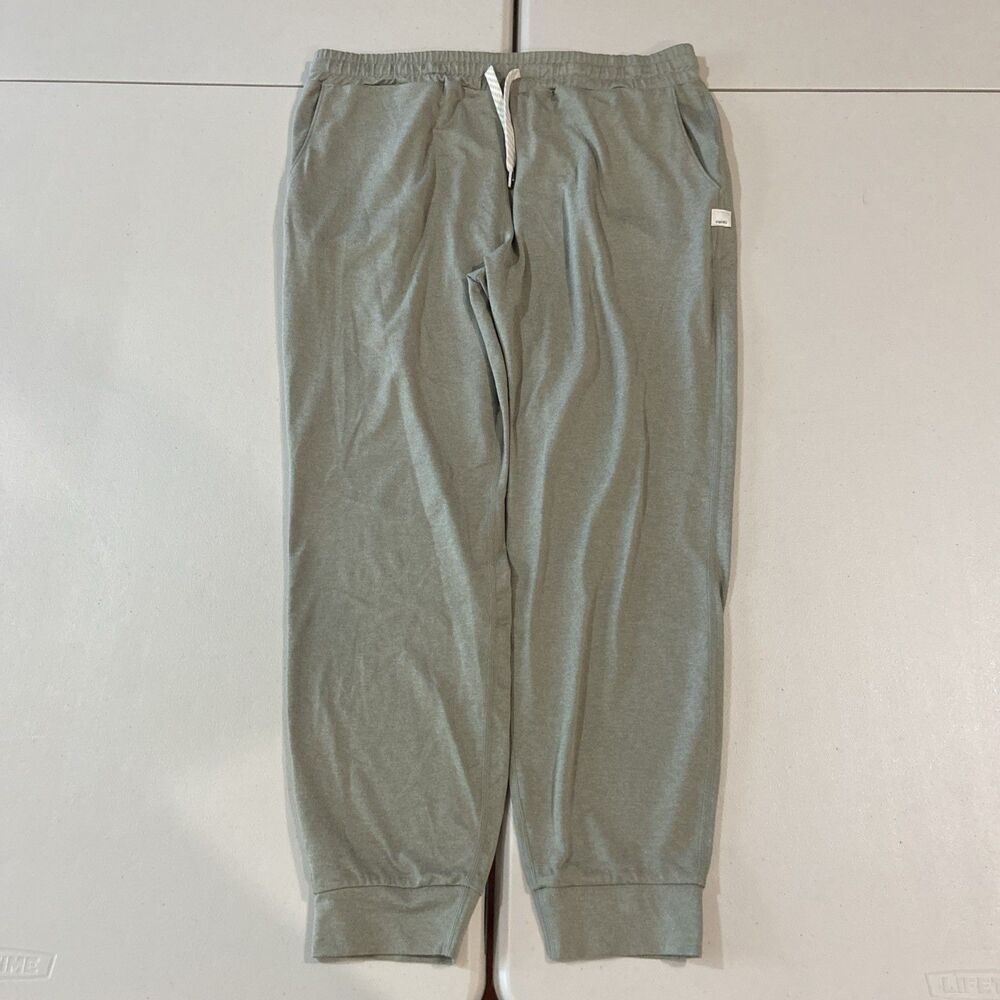 Vuori Women's Performance Joggers -  Heather Olive Green - Large - VW303